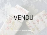 19世紀末 アンティーク　メゾン 【 DUVELLEROY（デュヴェルロワ）】  のエヴァンタイユ（扇)のシルクボックス 花模様