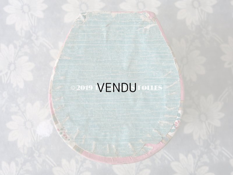 画像5: 1920年代 アンティーク 薔薇の花かご カルトナージュボックス