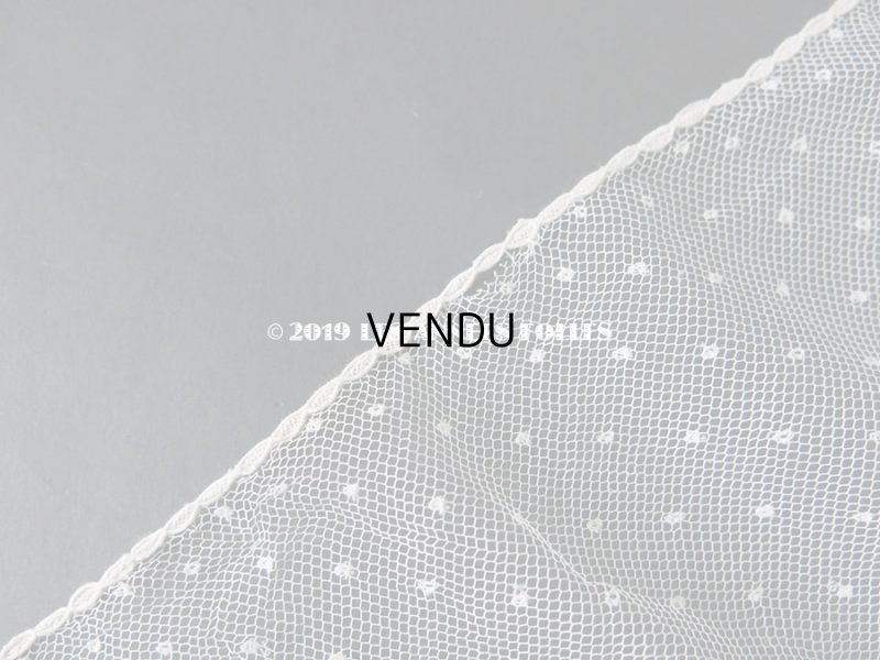 画像10: 19世紀　アンティーク ポワンドローズ のクラヴァット  【ポワン・ド・ローズ】 【ポワン・ド・ガーズ】 