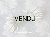 アンティーク ペップ コサージュ用 花芯 ホワイト＆グリーン