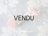 アンティーク ペップ コサージュ用 花芯 スモーキーピンク