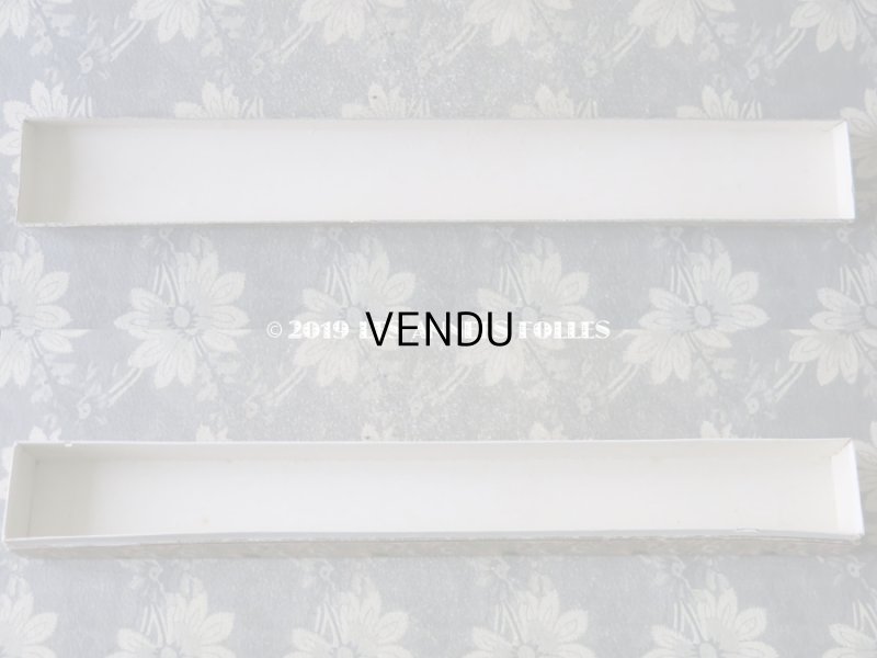 画像6: 19世紀末 アンティーク 天使&薔薇&リボン&蝶々 ファンの紙箱