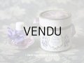 アンティーク とても小さな 菫のパフュームボックス＆ボトル ESSENCE VIOLETTE DE TOULOUSE - BERDOUES FRANCE -
