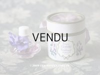 アンティーク とても小さな 菫のパフュームボックス＆ボトル ESSENCE VIOLETTE DE TOULOUSE - BERDOUES FRANCE -