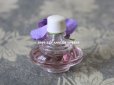 画像2: アンティーク とても小さな 菫のパフュームボックス＆ボトル ESSENCE VIOLETTE DE TOULOUSE - BERDOUES FRANCE - (2)