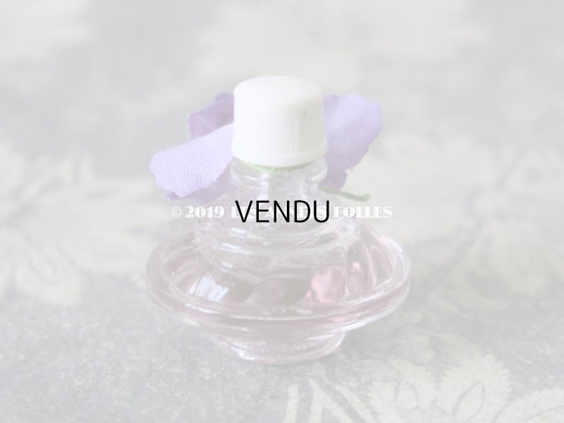 画像2: アンティーク とても小さな 菫のパフュームボックス＆ボトル ESSENCE VIOLETTE DE TOULOUSE - BERDOUES FRANCE -