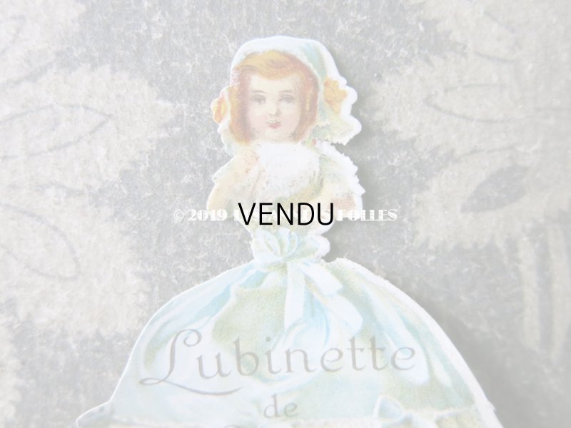 画像2: 1915年 アンティーク 香水 LUBINETTE のパフュームラベル - LUBIN PARIS -