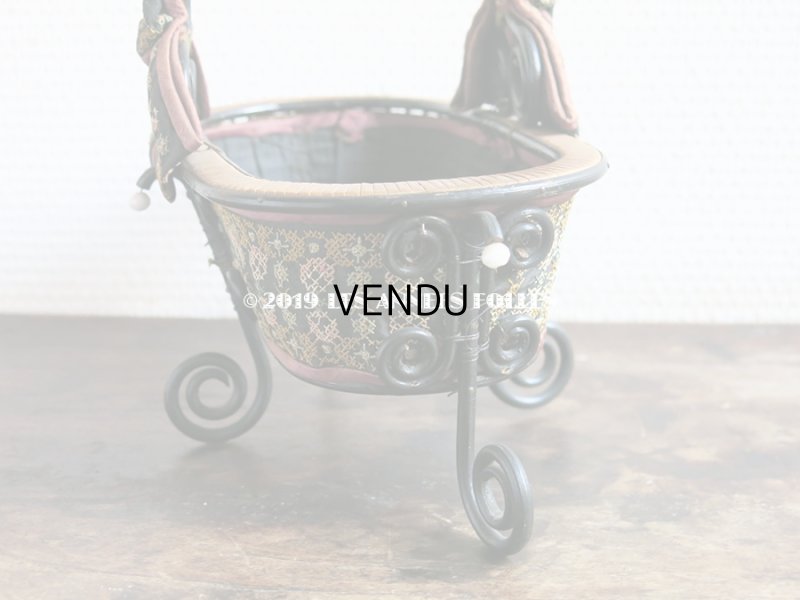 画像4: 19世紀 ナポレオン3世時代 アンティーク 手芸用のパニエ