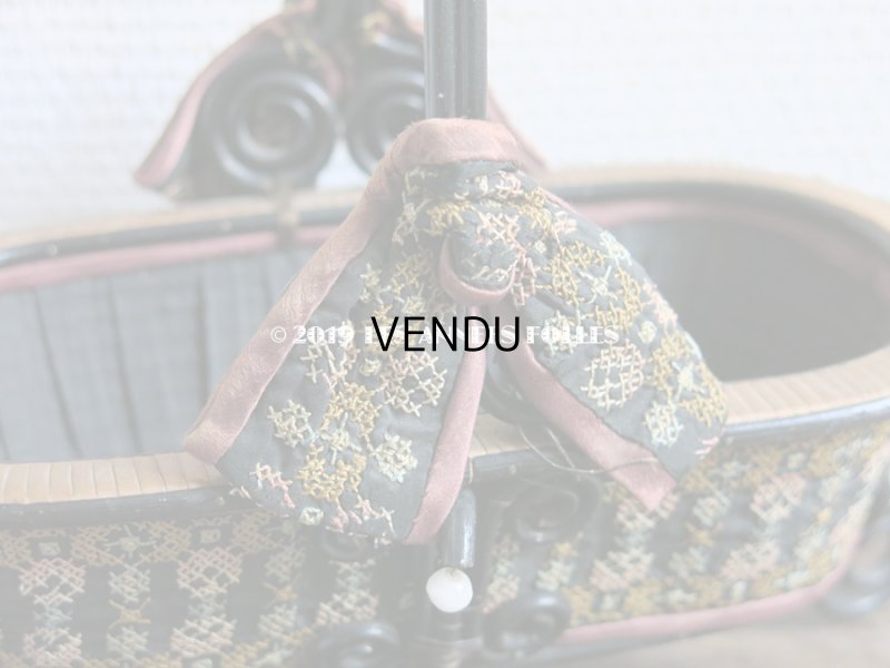 画像10: 19世紀 ナポレオン3世時代 アンティーク 手芸用のパニエ