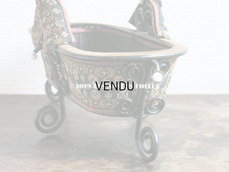 画像5: 19世紀 ナポレオン3世時代 アンティーク 手芸用のパニエ