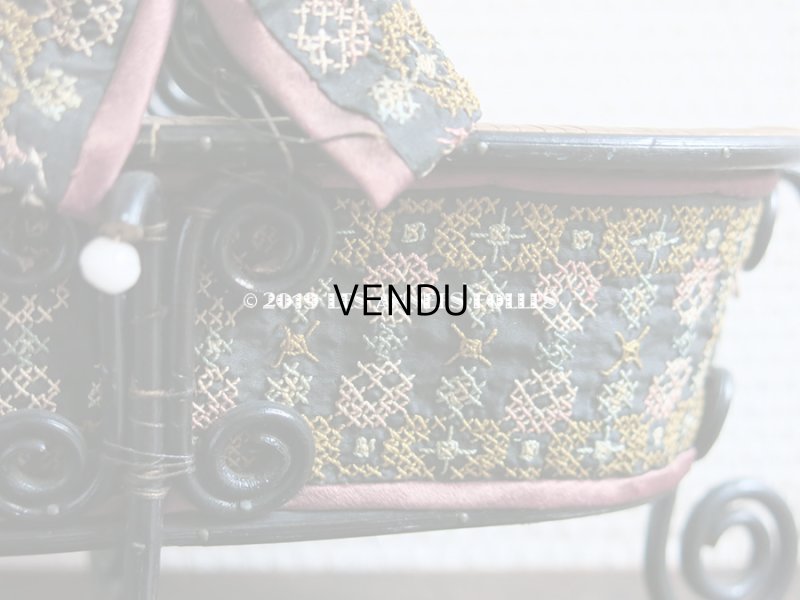 画像11: 19世紀 ナポレオン3世時代 アンティーク 手芸用のパニエ