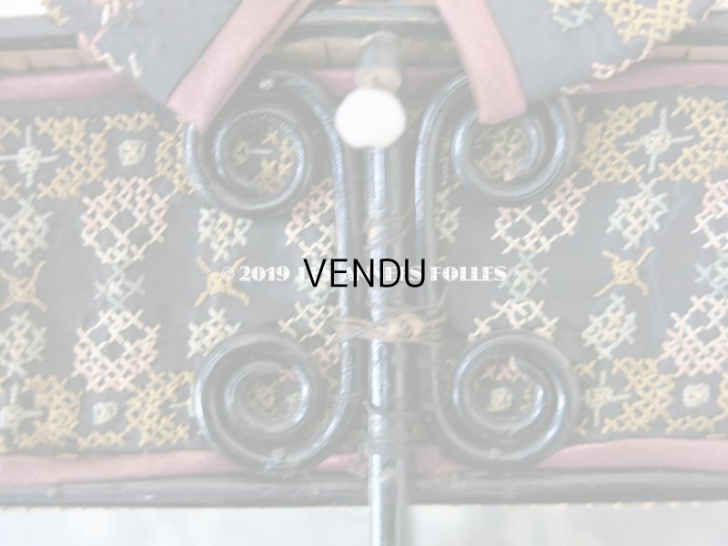 画像13: 19世紀 ナポレオン3世時代 アンティーク 手芸用のパニエ