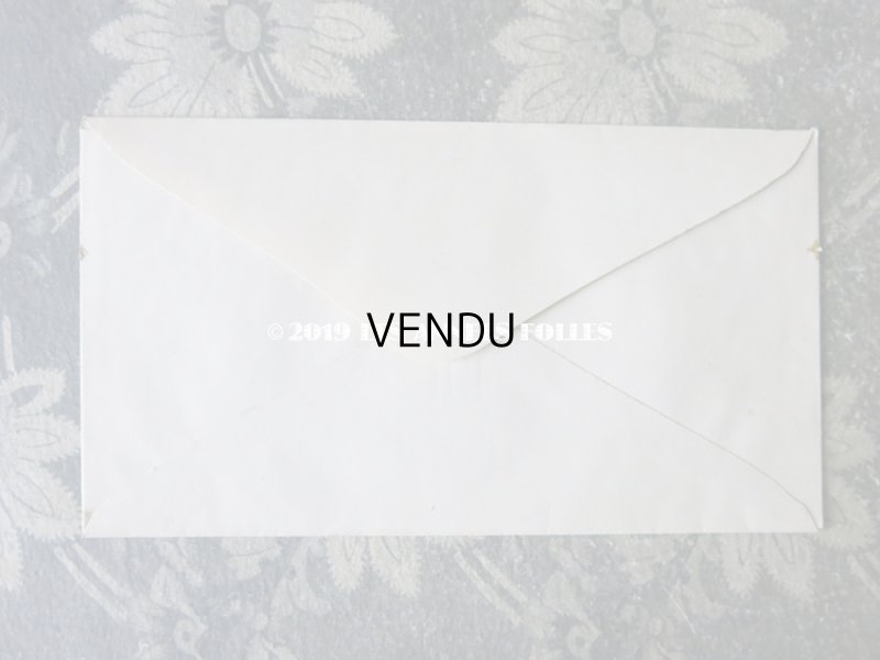 画像4: 未使用 アンティーク  コミュニオンの封筒 レースの透かし模様