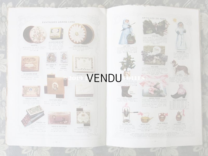 画像11: 1911年 アンティーク 【マルキーズ・ ドゥ・セヴィニエ】 のカタログ A LA MARQUISE DE SEVIGNE CHOCOLAT DE ROYAL