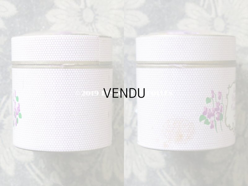 画像5: アンティーク 菫の布花入り 小さなパフュームボックス  ESSENCE VIOLETTES DE TOULOUSE - BERDOUES FRANCE -