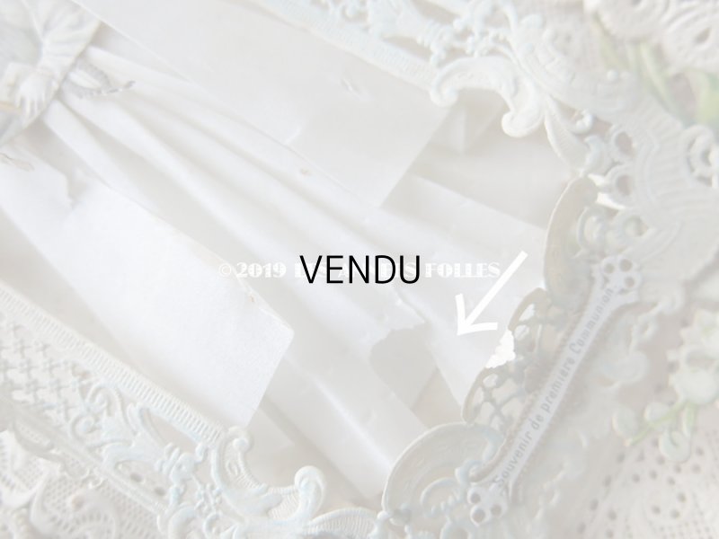 画像9: アンティーク  箱入り初聖体の立体カニヴェ コミュ二オンの少女