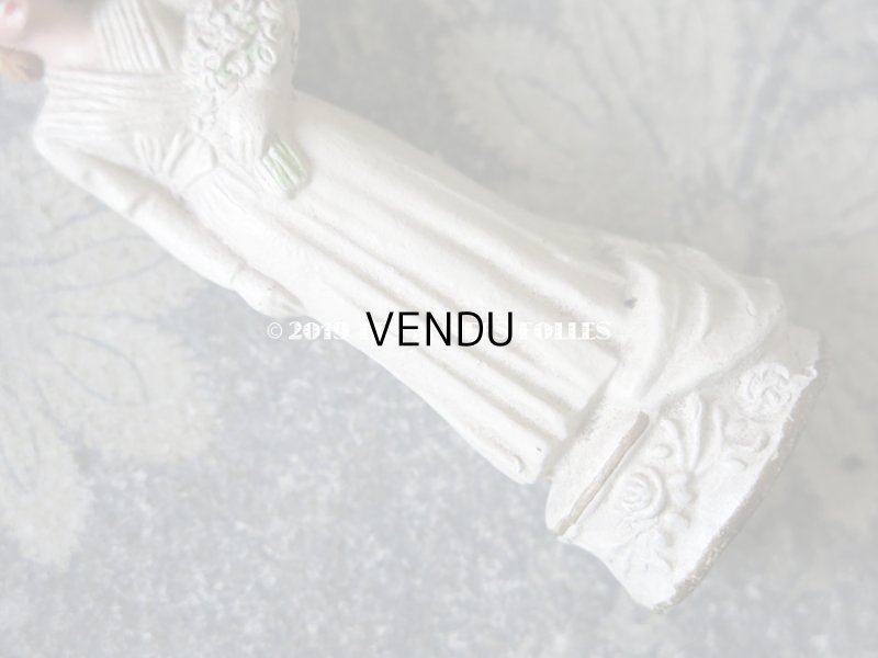 画像5: アンティーク 花嫁の石膏人形 ウェディング