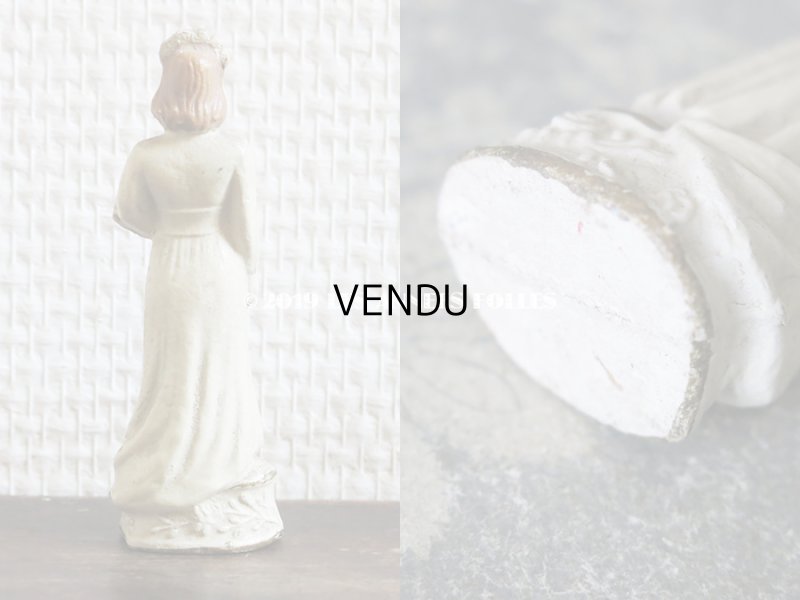 画像3: アンティーク 花嫁の石膏人形 ウェディング