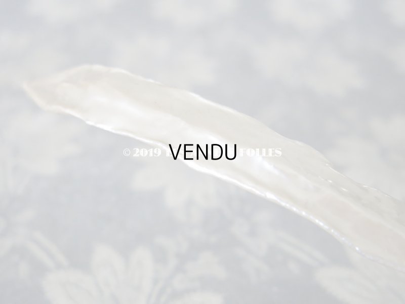 画像4: アンティーク パールのフェザー型 ハットピン エパングル 