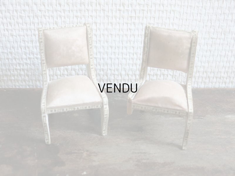 画像14: アンティーク  ミニョネット用　家具＆ティーセットのセット