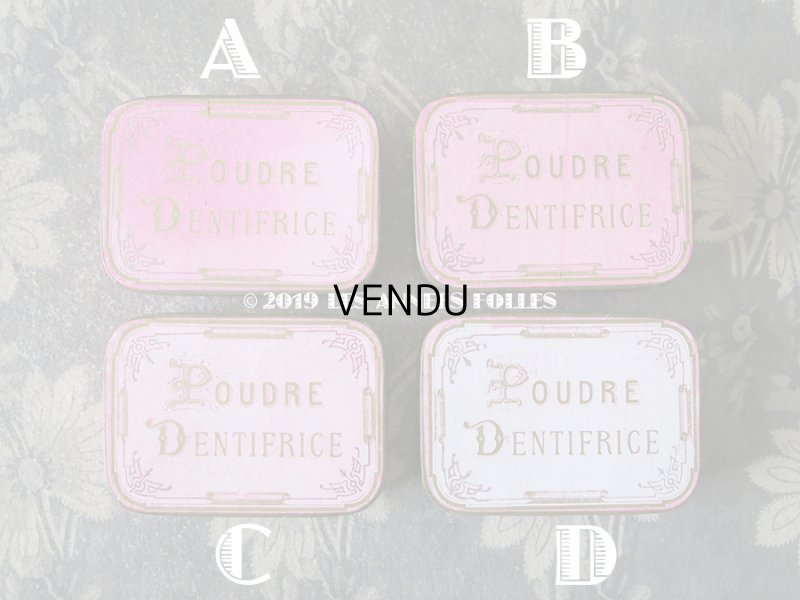画像4: アンティーク ファーマシーボックス POUDRE DENTIFRICE