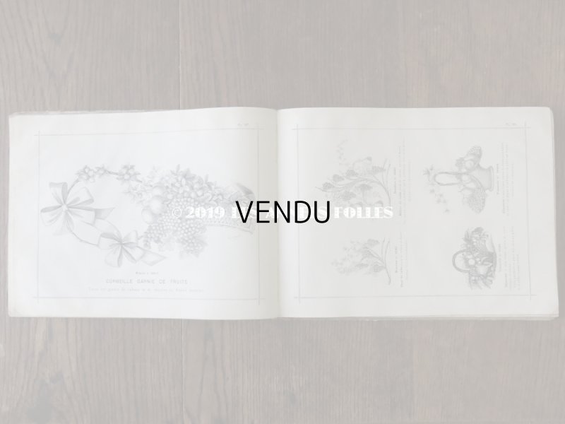 画像11: 1900年代 アンティーク 花屋 フルリストのアルバム ALBUM DU FLEURIST