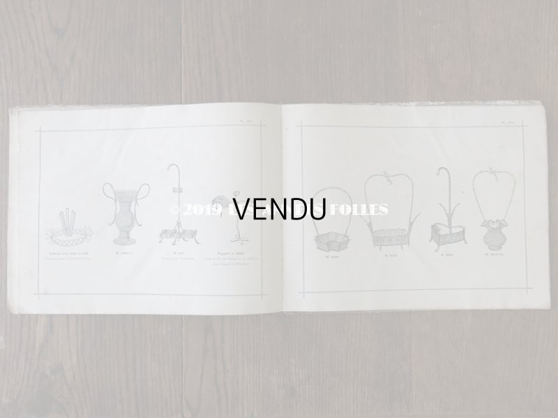 画像19: 1900年代 アンティーク 花屋 フルリストのアルバム ALBUM DU FLEURIST