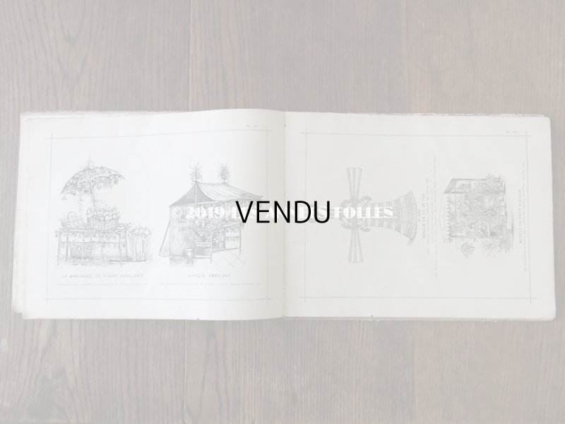 画像17: 1900年代 アンティーク 花屋 フルリストのアルバム ALBUM DU FLEURIST