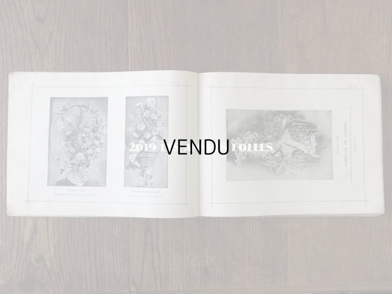 画像10: 1900年代 アンティーク 花屋 フルリストのアルバム ALBUM DU FLEURIST