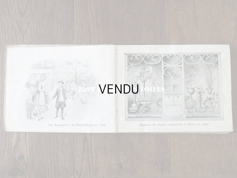 画像4: 1900年代 アンティーク 花屋 フルリストのアルバム ALBUM DU FLEURIST