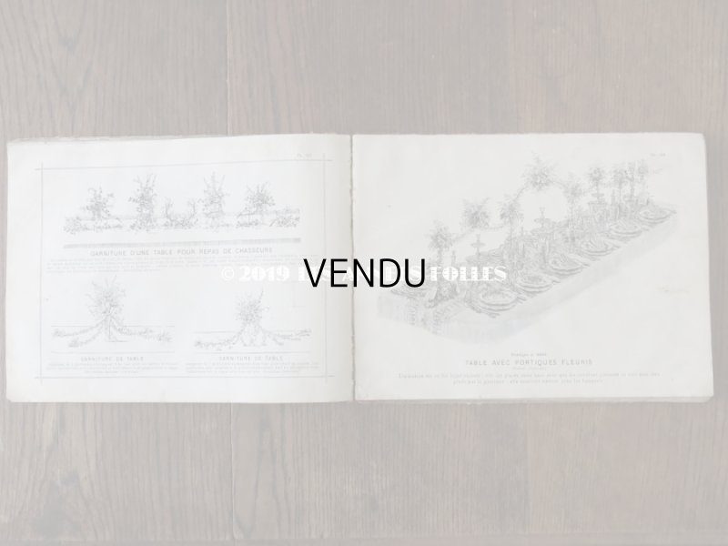 画像14: 1900年代 アンティーク 花屋 フルリストのアルバム ALBUM DU FLEURIST