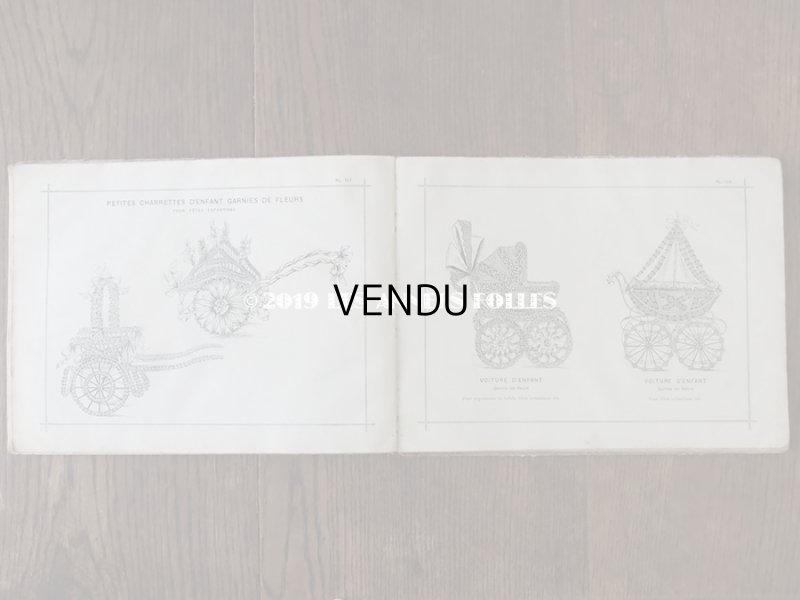 画像15: 1900年代 アンティーク 花屋 フルリストのアルバム ALBUM DU FLEURIST