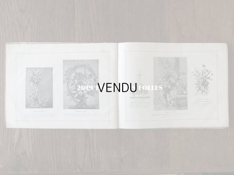 画像9: 1900年代 アンティーク 花屋 フルリストのアルバム ALBUM DU FLEURIST