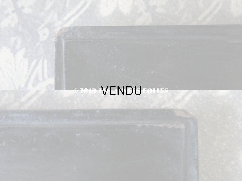 画像7: 19世紀 ナポレオン3世 アンティーク  ペンケース 天使 パピエマシェ PLUMES & CRAYONS