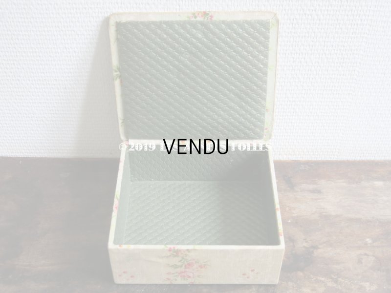 画像5: 1900年代 アンティーク 薔薇の カルトナージュボックス　