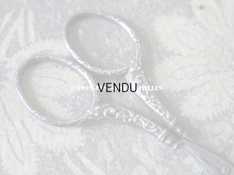 画像11: 1900年代 アンティーク シルバー製 ヤドリギの裁縫道具セット 