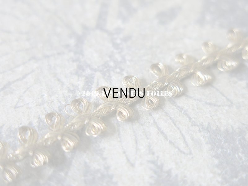 画像3: 1900年代 アンティーク  メタル製 トリム ゴールド 2.7m