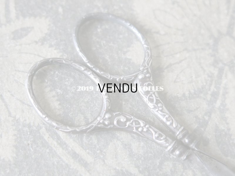 画像10: 1900年代 アンティーク シルバー製 ヤドリギの裁縫道具セット 