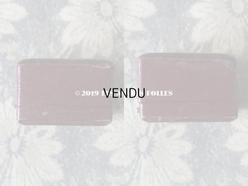 画像7: アンティーク ジュエリーボックス ボルドー リングボックス