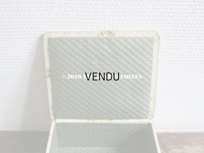 画像6: 1900年代 アンティーク 薔薇の カルトナージュボックス　