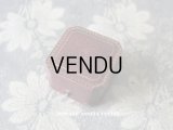 アンティーク ジュエリーボックス 金彩入り グレナディンレッド