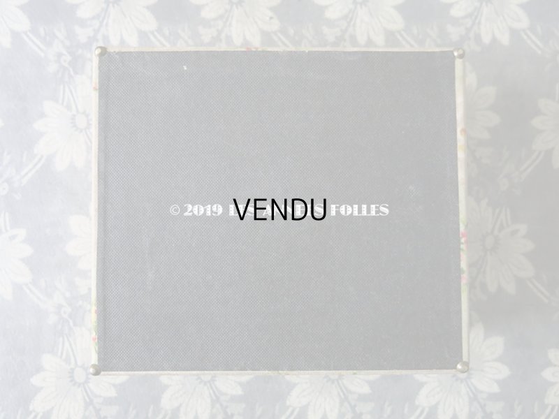 画像3: 1900年代 アンティーク 薔薇の カルトナージュボックス　