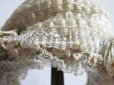 画像10: アンティーク デイジーの布花付 ドールハット