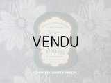アンティーク 菫のソープラベル SAVON SURPERFIN VIOLETTE - A;CHARDON -