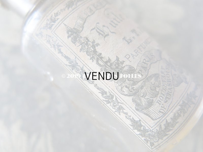 画像6: アンティーク 小さなパフュームボトル HUILE ANTIQUE A LA REINE DES FLEURS - L.T.PIVER -