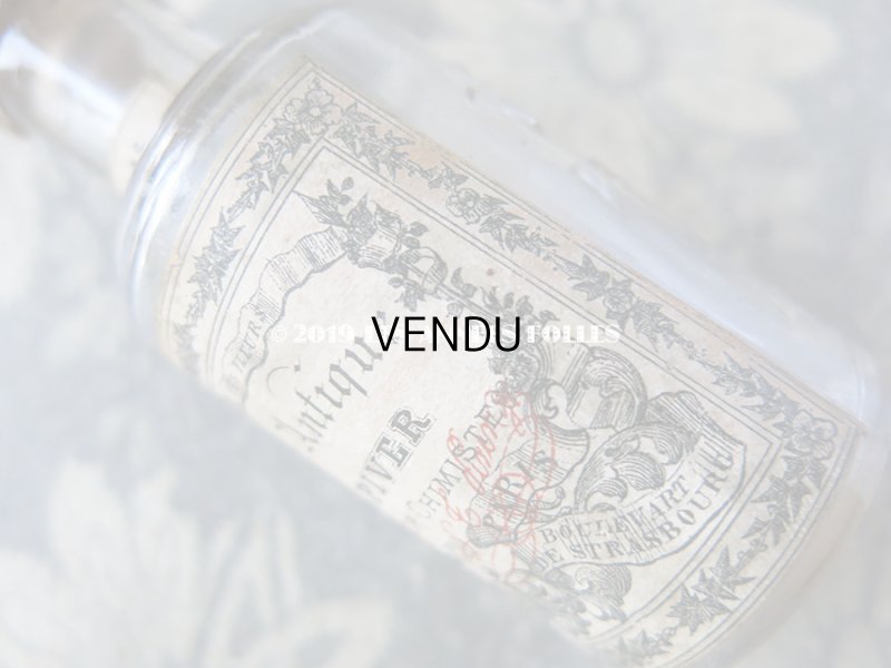 画像7: アンティーク 小さなパフュームボトル HUILE ANTIQUE A LA REINE DES FLEURS - L.T.PIVER -