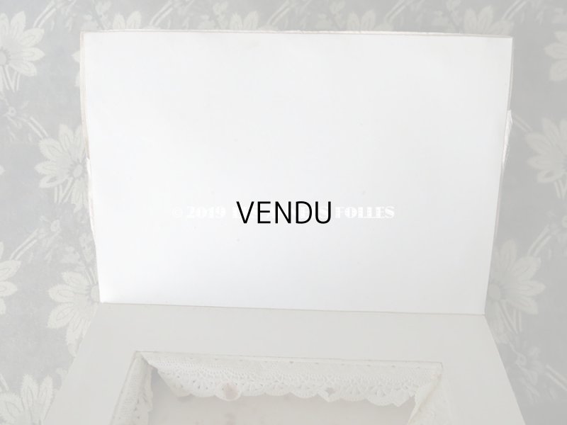 画像11: アンティーク ドラジェのお菓子箱 薔薇のガーランド＆ピンクのリボン