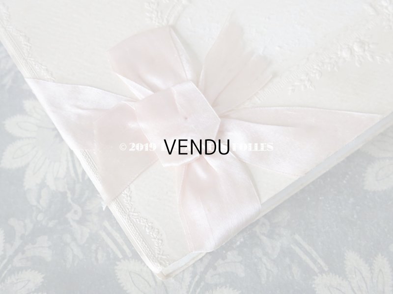 画像5: アンティーク ドラジェのお菓子箱 薔薇のガーランド＆ピンクのリボン