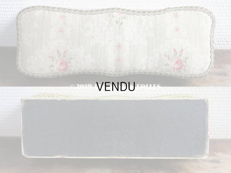 画像3: 1900年代 アンティーク 薔薇の小さなカルトナージュボックス