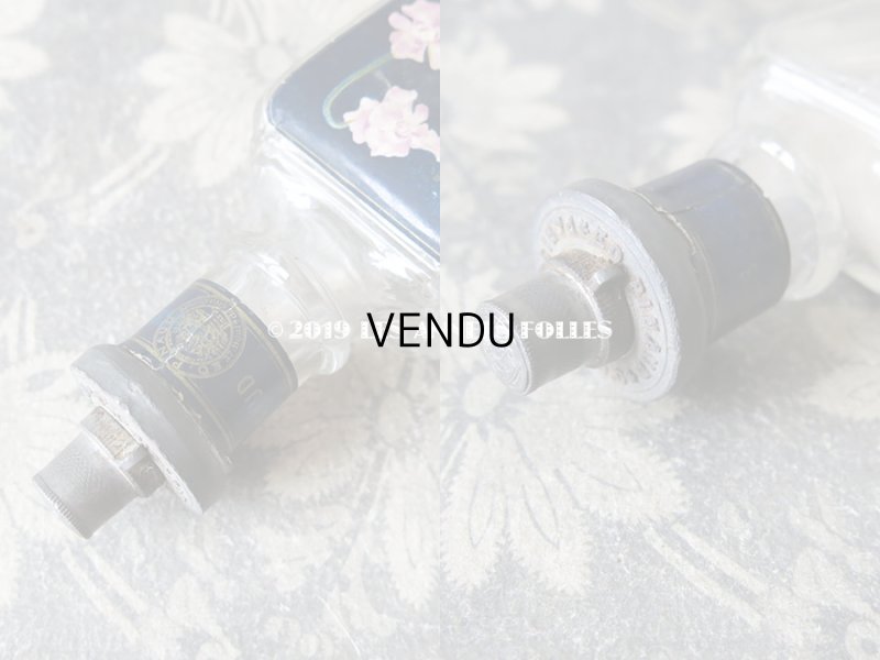 画像6: 1900年代 アンティーク パフュームボトル 菫の香水瓶 EAU DE TOILETTE VIOLETTES DES PARME - ED.PINAUD -